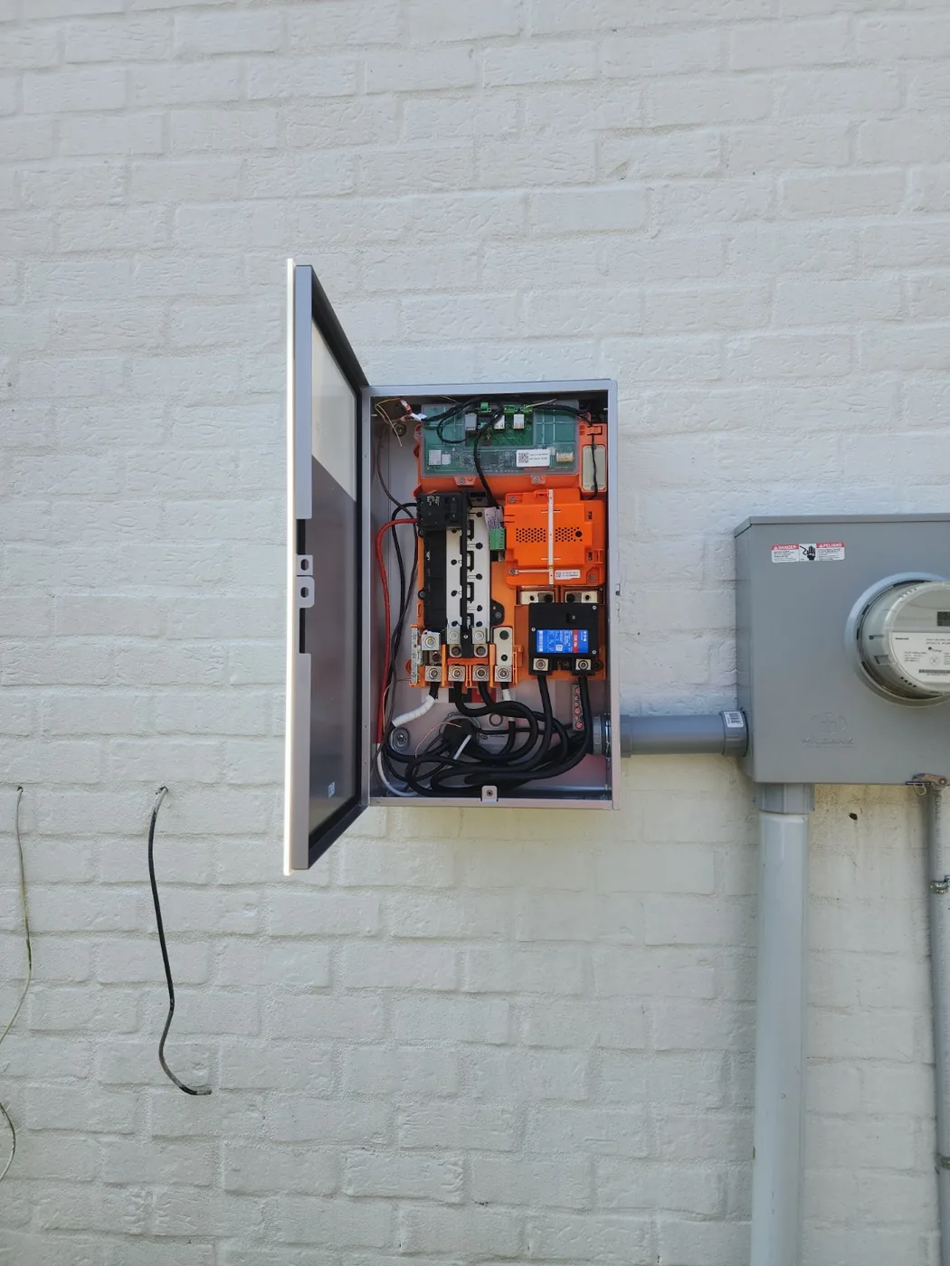 Electrical service equipment upgrade